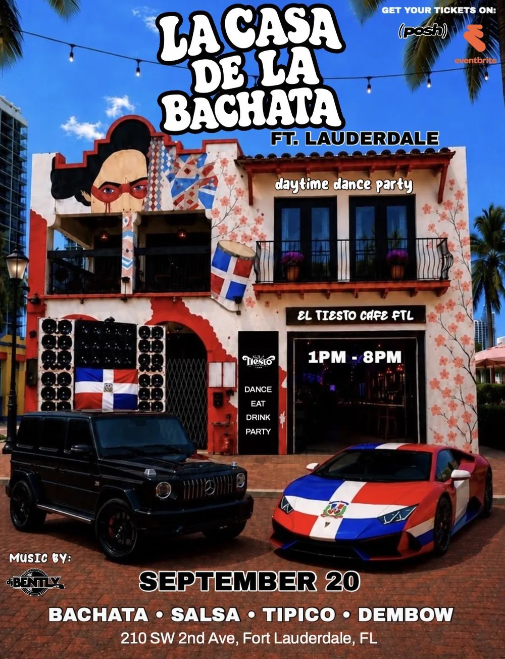 La Casa de la Bachata flyer for Fort Lauderdale, FL, Sep 20